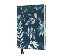 Kokonote: Agenda Settimanale 2025 Prussian Blue | Life Planner 2025 formato A5, Weekly Planner 2 giorni per pagina, Agenda Gaia 2025 12 mesi, Gennaio-Dicembre 2025, 14,8x21 cm