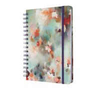 Kokonote: Agenda Settimanale 2025 Vivid Flora, Life Planner 2025 formato A5, Weekly Planner 2025, Agenda Planner 2025 Bambina, 12 mesi Gennaio-Dicembre 2025, 14.8 x 21 cm