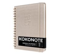 Kokonote Agenda Settimanale 2026 2027 - Diario Scoula per Università