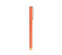 Kokonote: Penna Arancione elegante Coral Spice | Penna biro regalo con dettagli dorati e inchiostro nero, ideale come Penna Regalo Donna, Cancelleria Aesthetic | Basic Studio Collection