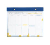 Kokonote: Planner settimanale A4 Akalia | Weekly Planner, Planning da Tavolo con 64 fogli a strappo, 21 x 29,7 cm, Agenda Organizer, To Do List Planner | Akalia Collection