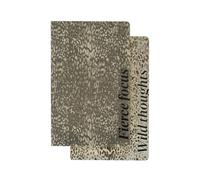 Kokonote Set 2 Quaderni A5 Sauvage – rilegatura cucita, carta 100 g/m², puntinato e pagine bianche