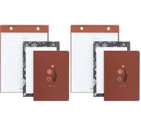 Kokonote: Set Blocchi Appunti Kalima | Kit di 3 Block Notes di diversi formati con Quaderno A6, Organizer Personale, To Do List Planner | Kalima Collection (Confezione da 2)