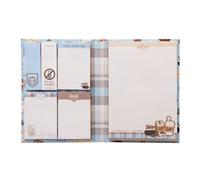 Kokonote Sticky Notes Gilmore Girls - Set Note Adesive A6 | con Blocco Note e 5 Tipi di Foglietti Adesivi, Cancelleria Ufficio e Scuola, 11 x 15,5 cm