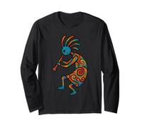 Kokopelli, Deity of Fertility And Abundance Maglia a Manica