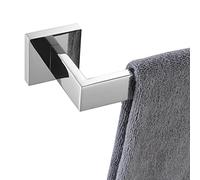 KOKOSIRI 36-Inch Single Towel Bar, Bathroom Kitchen Towel Holder, Wall Mounted SUS304 Stainless Steel Towel Rack, Polished Chrome, B4003CH-L36