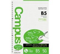 Kokuyo B5 5 mm griglia a righe 50 fogli può scrivere campus Foglia sciolta fruscio Bruno -837S-5 di B. Toys
