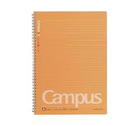 Kokuyo Campus, A Case-T225AT, Blocco note con rilegatura doppia ad anelli, Formato A4