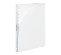 Kokuyo Campus Adapt Slim - Raccoglitore A4, 30 anelli, colore: Bianco