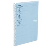 Kokuyo Campus - Elegante raccoglitore ad anelli, formato B5, con 26 anelli, colore: azzurro