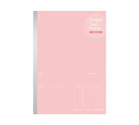 Kokuyo Campus - Quaderno a righe giornaliere, formato A5, rosa chiaro, per 63 giorni, importazione Giappone (NO-Y82MD-LP)