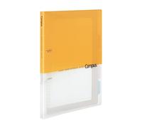 Kokuyo Campus RU-PP158Y - Raccoglitore a 2 anelli, formato A4, 2 fori, fino a 100 fogli, colore: giallo