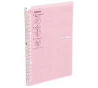 Kokuyo Campus Smart Ring Binder B5 26 Anelli Rosa Chiaro