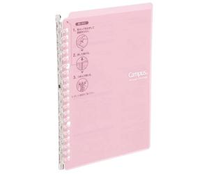 Kokuyo Campus Smart Ring Binder B5 26 Anelli Rosa Chiaro
