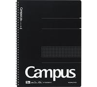 Kokuyo Campus T223S5-D - Anello doppio per notebook, formato A4, 40 fogli