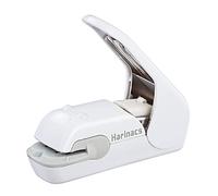 Kokuyo Harinacs - Pressa fascicolatrice senza graffette, non fora i fogli, colore: bianco