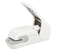 Kokuyo Harinacs SLN-MPH105PW - Cucitrice senza graffette, senza graffette, senza graffette, portatile, compatta, senza punti metallici, senza graffette, colore: bianco pallido