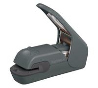 Kokuyo Harinacs - Pinzatrice senza punti, desktop e portatile, capacità fino a 5 fogli senza rilegatura con punti, pinzatrice compatta senza fori, colore: Nero seppia, importazione giapponese