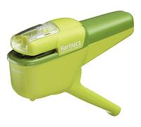 Kokuyo Harinacs SLN-MSH110G - Cucitrice giapponese senza graffette, fino a 10 fogli, colore: Verde