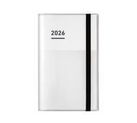 Kokuyo Jibun Tech First Kit Planner 2026 mensile/settimanale taglia A5 slim b...