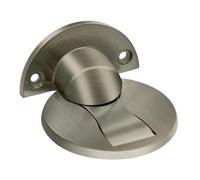 KOLAKO Fermaporta magnetico, fermaporta per pavimento, autoadesivo, invisibile, magnetico, in acciaio spazzolato, per interni ed esterni, supporto magnetico per porta in metallo bronzo, protezione da