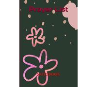 Kolash Spiritual Growth: My Guided Prayer List | 120 Pages | Full 6'' wide x 9'' high