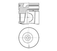 Pistone KOLBENSCHMIDT 40 322 601