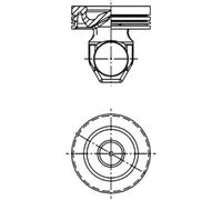 Pistone KOLBENSCHMIDT 40368600