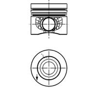 KOLBENSCHMIDT 40558610 Pistone Per AUDI, SEAT, SKODA, VW