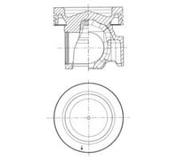 KOLBENSCHMIDT 40834601 Pistone motore