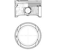 Kolbenschmidt Pistone Con Anelli E Bulloni Seat Skoda VW 1,4 036107065EJ Bxw Bud