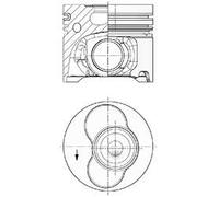 KOLBENSCHMIDT 41091600 Pistone motore