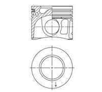KOLBENSCHMIDT 41252620 Pistone per FORD,FORD AUSTRALIA,LAND ROVER