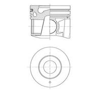 KOLBENSCHMIDT 41644600 Pistone motore