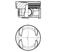 KOLBENSCHMIDT 41940620 Pistone motore