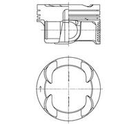 KOLBENSCHMIDT 42099600 Pistone motore