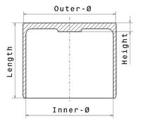 KOLBENSCHMIDT 50007540 Punteria idraulica per OPEL Vivaro A Kastenwagen (X83)