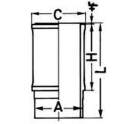 Camicia del cilindro KOLBENSCHMIDT 89735110