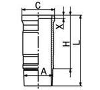 KOLBENSCHMIDT 89935110 Canna cilindro per DINA,SCANIA,VAN HOOL