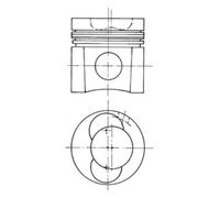 Pistone KOLBENSCHMIDT 93137600