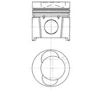Pistone KOLBENSCHMIDT 99339600