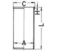 Kolbenschmidt Fodera Cilindro Toyota 3,0 11461-78301 1KZ-TE