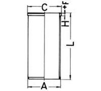 Kolbenschmidt Fodera Cilindro VW 2,8 4.07TCA Llk (171CUL4) 4.07TCE 6.07TCA Agk