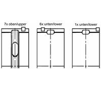 KOLBENSCHMIDT Kit cuscinetto albero a gomiti VOLVO 16,1 20578851 20578853