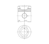 KOLBENSCHMIDT Pistone 04154475 04230305 GF3L913 GF4L913 GF6L913