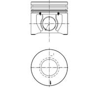 KOLBENSCHMIDT Pistone Adatto Per Ford Transit Furgone FA 2.4 Di FM FN FD FB