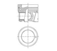 KOLBENSCHMIDT Pistone Adatto Per VW Audi Passat Variant 3G5 2.0 TDI AD1 BW2 5T1