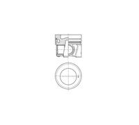 KOLBENSCHMIDT Pistone AUDI VW SEAT 2,0 04L107065AM 04L107065AN CZHA DCYA DDCA
