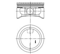 KOLBENSCHMIDT Pistone OPEL VAUXHALL 2,2 Z22SE