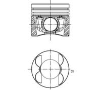 KOLBENSCHMIDT Pistone per Mercedes Classe C Modello T S204 GLK X204 220 CDI